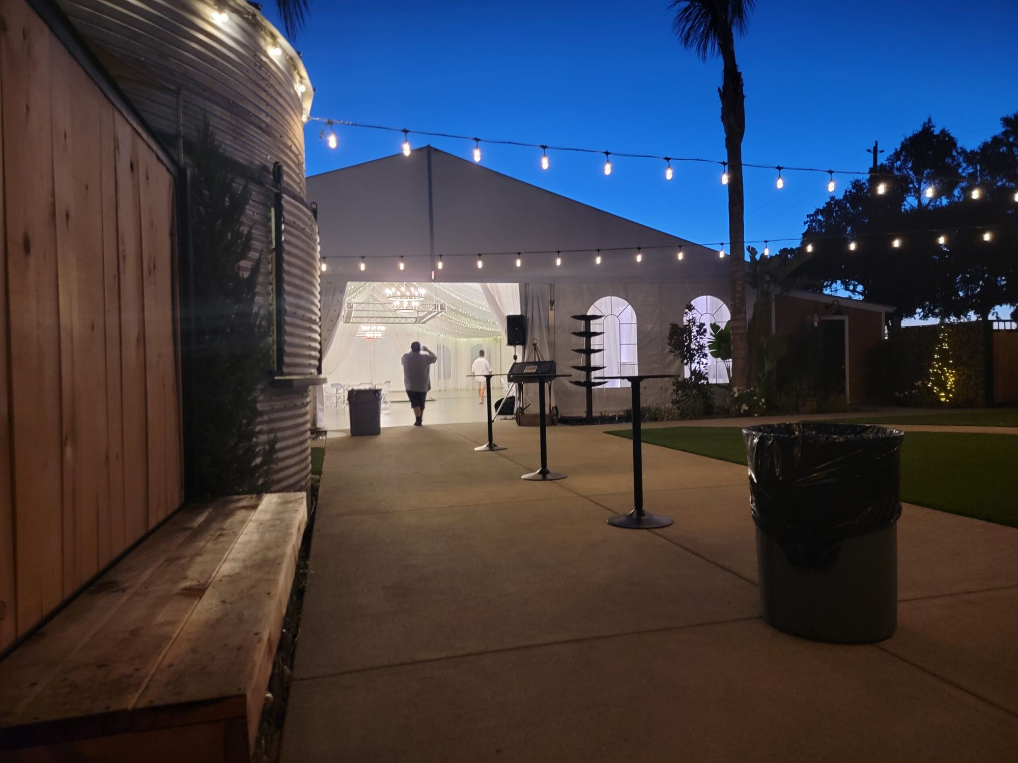 Courtyard at The Silos