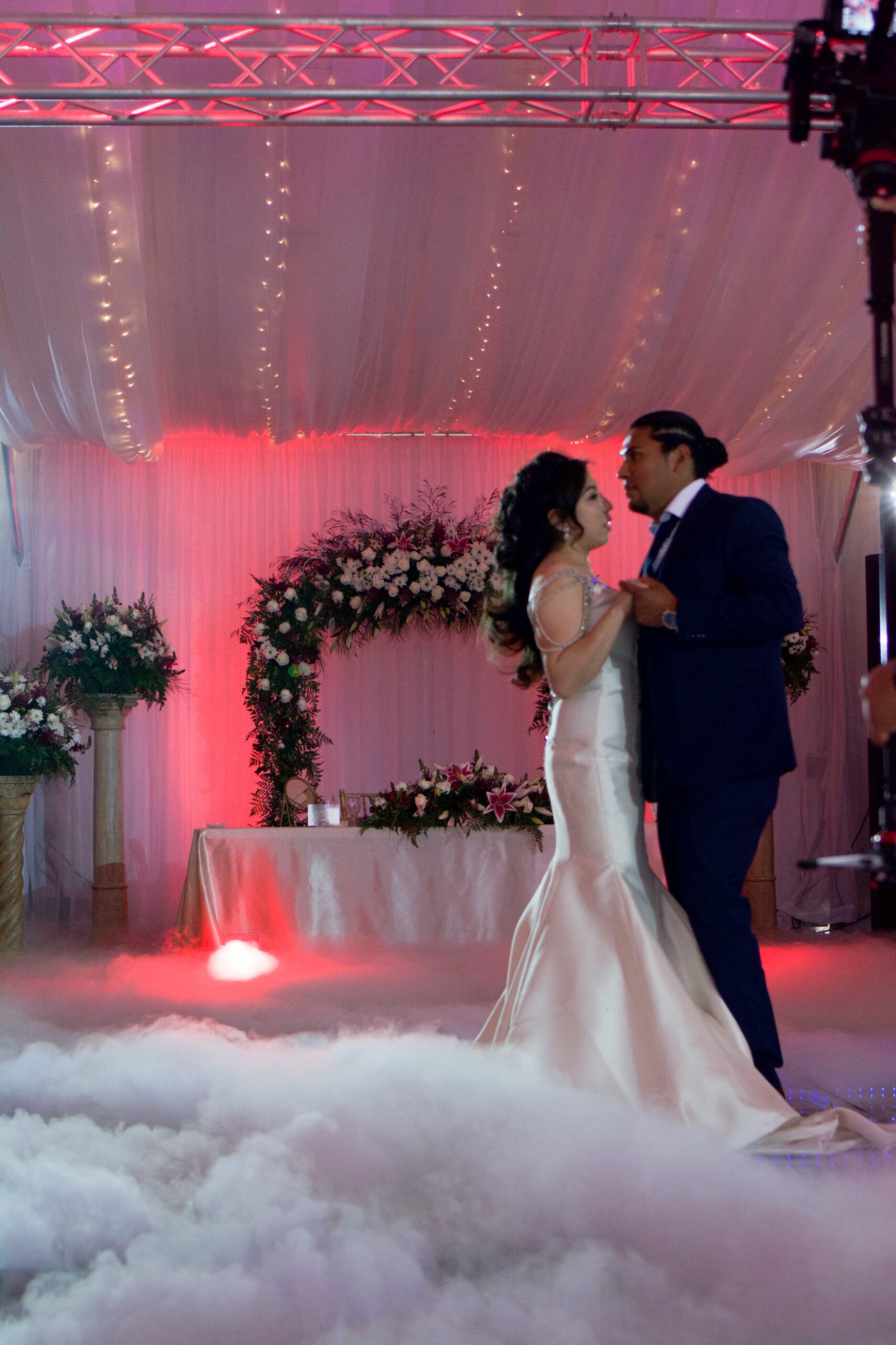 Wedding ceremony at The Silos waterfront