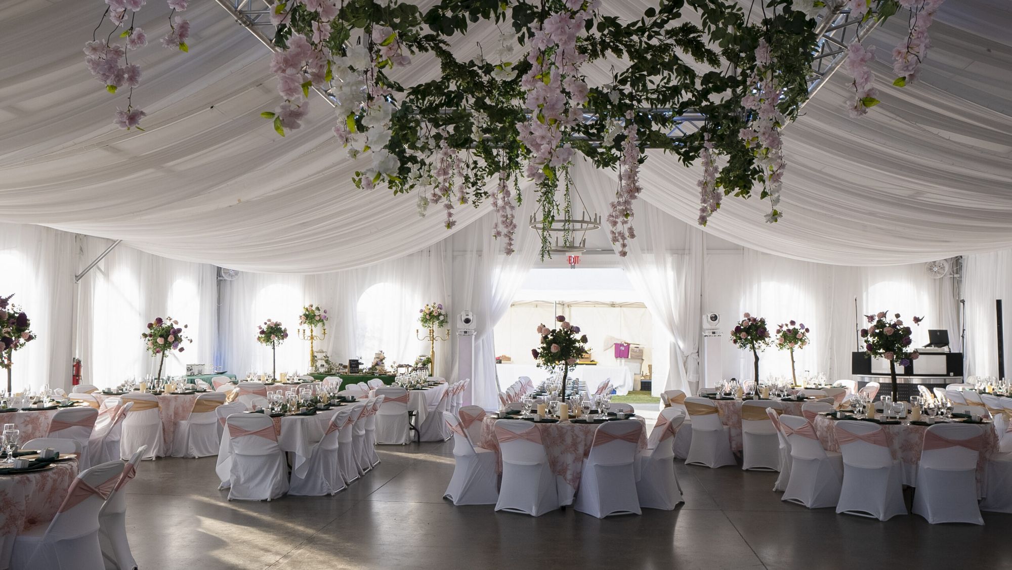 Event Center interior at The Silos